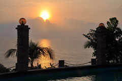 Sonnenaufgang beim Tanjung Sutera Resort