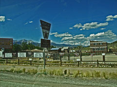A Sign. Somewhere in Colorado.