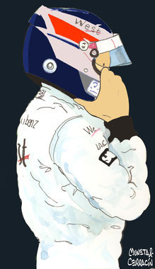 Kimi Räikkönen by Muneta & Cerracín