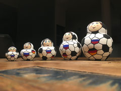 Fussball WM 2018 Matroschka 