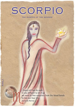 Postkarte Scorpio