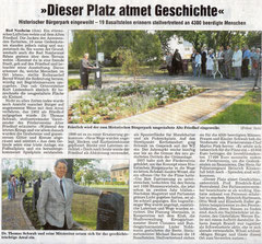 Wetterauer Zeitung vom 4. Sept. 2009