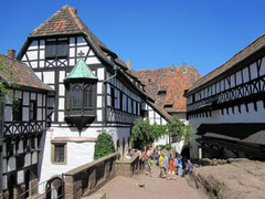 Wartburg, Vorburg mit Torhaus, Ritterhaus und Vogtei