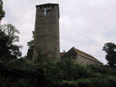 Burg Schaumburg, Bergfried und Hauptburg