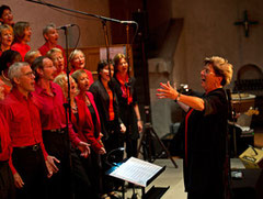 Der Chor in Aktion