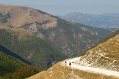 Walking in the Sibillini Mountains
