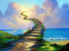 La vida es la escalera que vamos creando dia a dia para reencontrarnos con nosotros mismos.