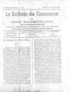 Le Bulletin du commerce et des Tribunaux ...