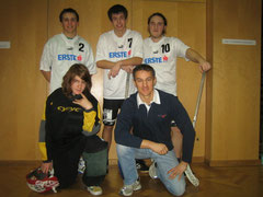 5. Platz beim Floorball Schulcup 2009