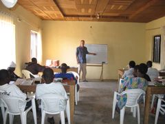 Eric teaching at YWAM - Kaduna