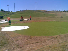 Bunkers en Cesped Artificial