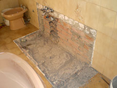 sostituzione vecchia vasca da bagno con doccia