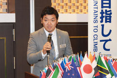 Competition chairperson L. Keisuke Ueda