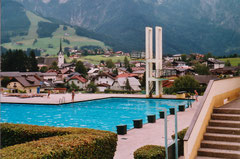 Sprunganlage, Blick auf Abtenau