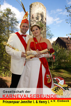 Das neue Prinzenpaar 2013/2014
