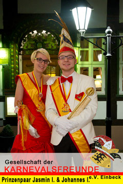Das neue Prinzenpaar 2012 / 2013