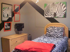 部屋① ZEBRA ROOM