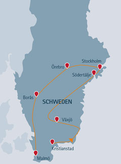 Schweden-Rundreise für Einsteiger