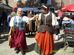 Médiévales de Forest, Françoise et Huguette