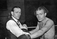 Der Ringfuchs Gustav Scholten vom WBC war Sieger mancher Auseinandersetzung im Boxring. Ihm gehörte die Gunst der Boxsportanhänger.