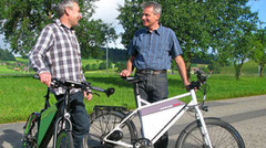 SPEEDPED - das e-Bike aus dem Emmental.  (L) Philippe Kohlbrenner (R) Oli Busato