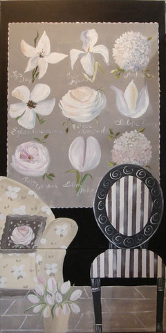 Hand painted canvas