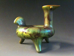 Zsolnay Bird Vase, 1900s