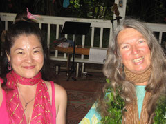 Prema & Yasuko ＠Tara camp in Kauai '09
