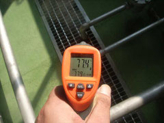CO2ポテンシャル診断　放射温度計測