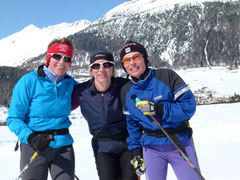 Frauen-Power auf den Langlaufski im Engadin