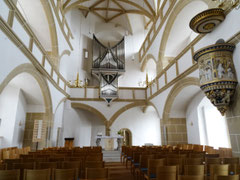 Torgau Schloßkapelle von innen