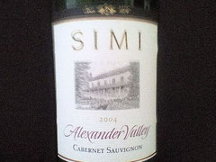 SIMI Cabernet Sauvignon 2004