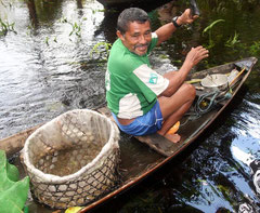 Fischer am Rio Negro