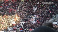 Eintracht Fans in der Coface Arena