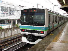 常磐線。南千住にて撮影