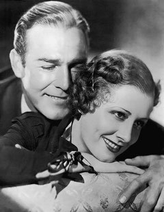Irene and Randy Scott, her leading man in "Roberta". Irene deftly handles her life so that a brilliant career and a happy marriage dovetail despite enforced separations during work