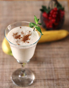 kefir de lait banane