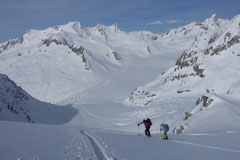 Im Aufstieg zum Galmihorn
