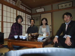 お茶会?いいえ、反省・打ち合わせ会です