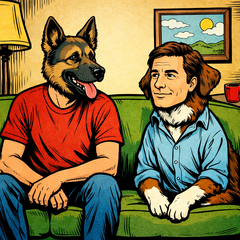 Man darf den Hund nicht vermenschlichen.