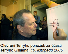 Terry Gilliam in Prag