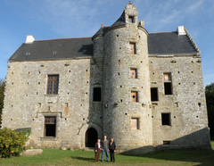 Château de La Touche Brandineuf - Site privé, vue extérieur uniquement - Photo Le Télégramme