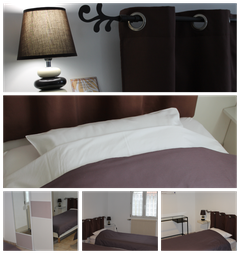 couchages 90X200 chambre gite de france amiens