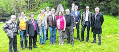 Vertreter der CDU-Eschweiler bei der Besichtigung des Tagebau Inden