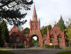 Brandwood Cemetery chapel downloaded from flickr. Image by Pete Ashton reusable under Creative Commons Licence: Attribution-Noncommercial 2.0 Generic. See Acknowledgements for a direct link to flickr.