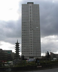 The Chinese Pagoda, Clydesdale Tower in the background