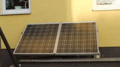 Photovoltaikmodule als Überdachung 