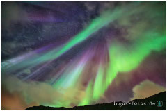 Polarlicht über den Lofoten, 13.09.2024