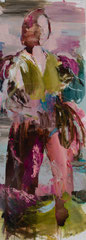 grande personne 01 · Acryl auf Papiervlies · 75 x 190 cm · 2024