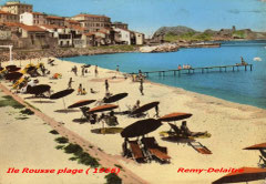 La plage Napoleon début des années 50